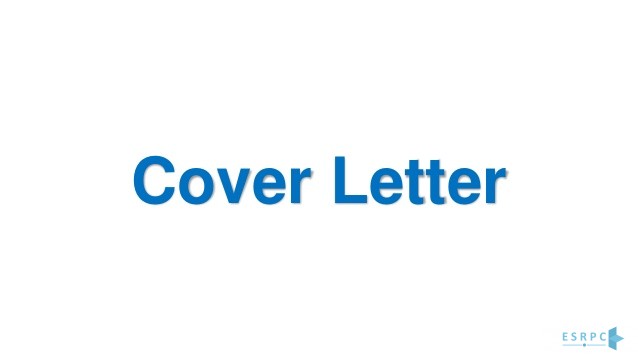 رسالة الغلاف (cover letter)